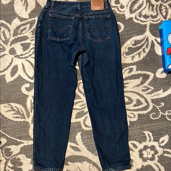 Levi's 550  Blue Straight Jeans with Classic Indigo Shade like new. - Picture 5 of 5